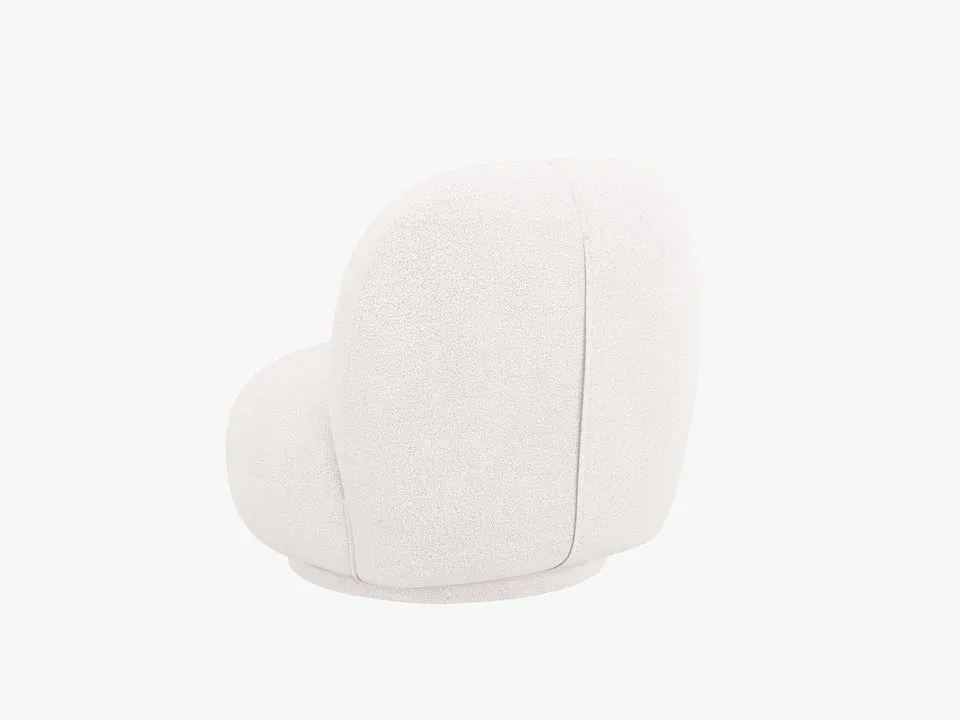 Fotoliu rotativ Chuck boucle L77 cm