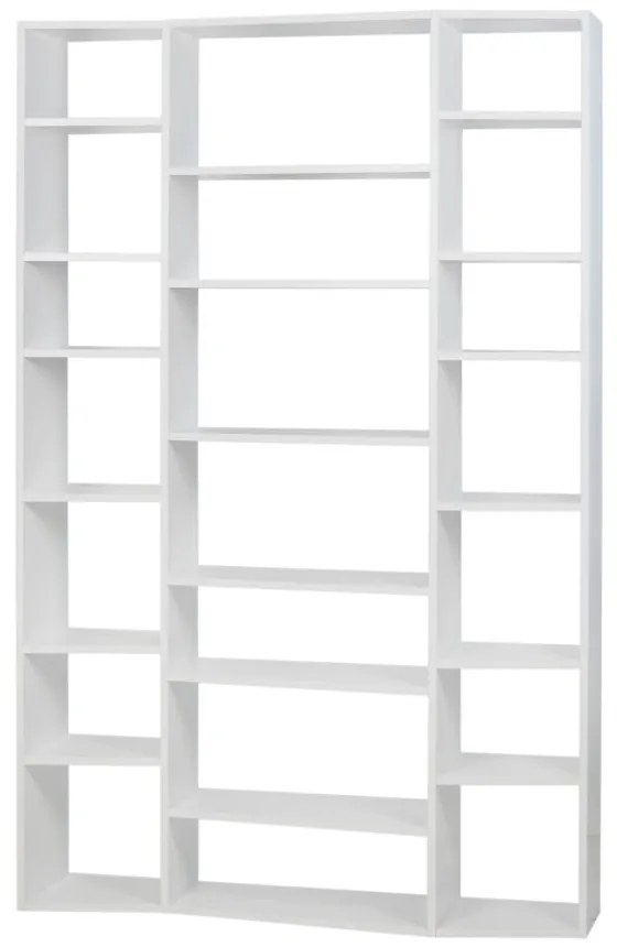 Bibliotecă albă 144x224 cm Valsa – TemaHome