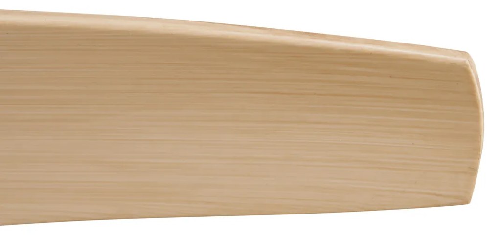 Ventilator de tavan alb cu imprimeu de lemn 132cm incl. LED Dimmabil cu telecomandă - Joly