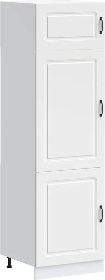 vidaXL Dulap de bucătărie „Kalmar” lemn prelucrat alb