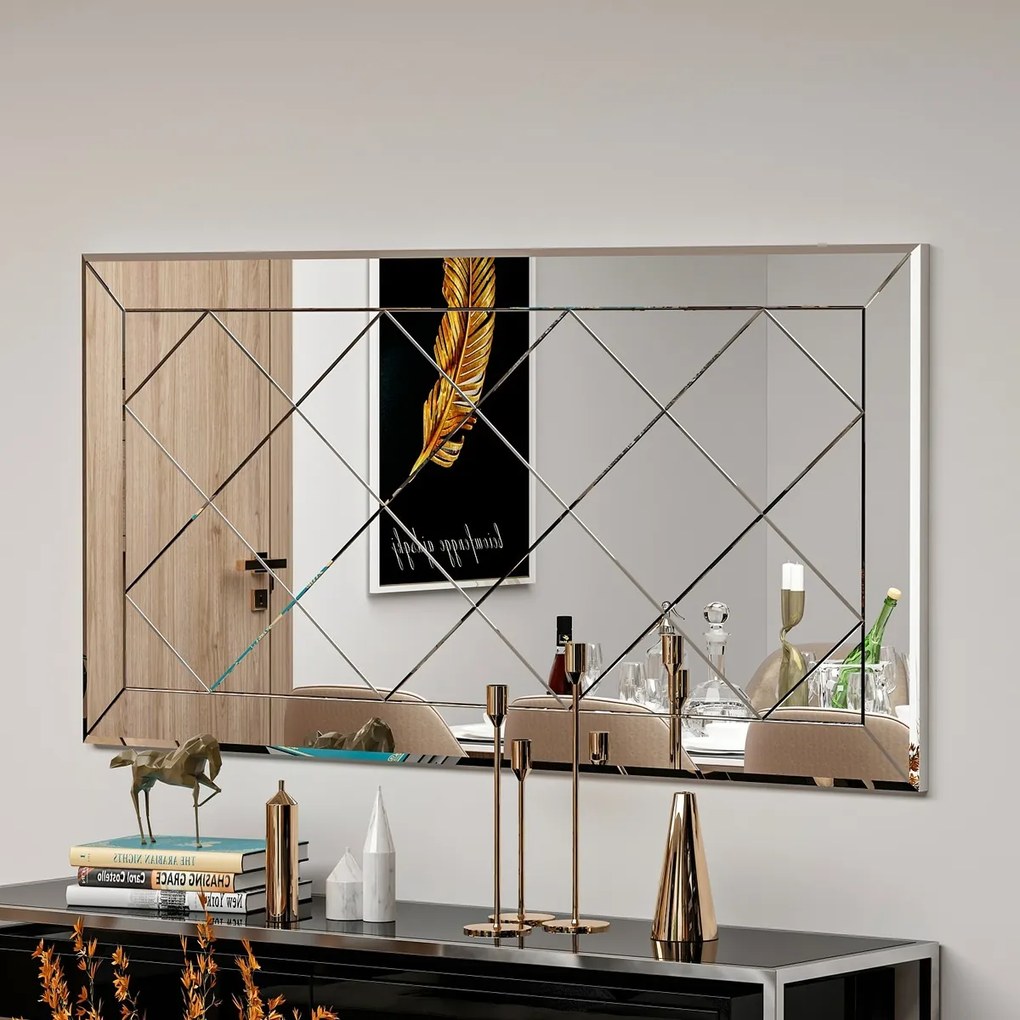 Oglindă Pauli White 60 x 120 cm