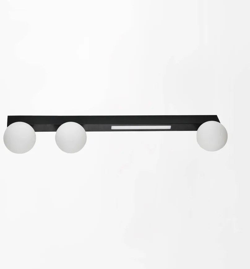 Aplica LED Moderna, 4000K, 3xG9, Negru, LUND