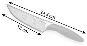 Cuțit de bucătar Tescoma MicroBlade MOVE 13 cm ,cu teacă de protecție, 13 cm