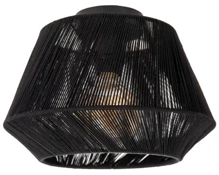 Plafonieră Lucide 10121/30/30 JESSICA 1xE27/60W/230V negru