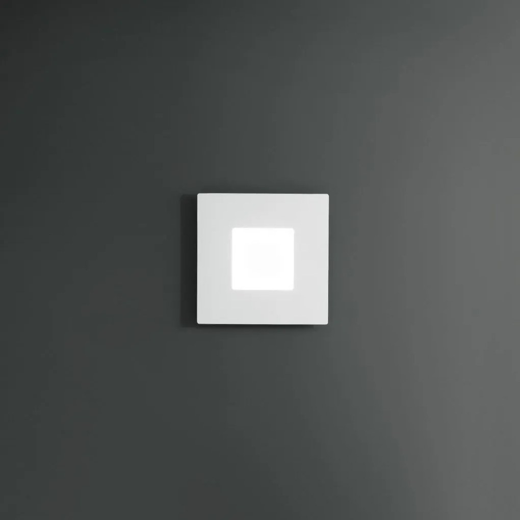 Aplica LED perete sau tavan BILDE 39x39cm, alb, negru sau auriu