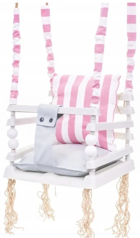 Leagăn pentru copii Pink/White