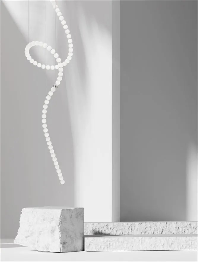 Lustra LED XXL suspendata design decorativ PERLA