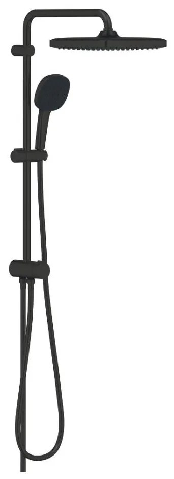 GROHE 266982431 - Sistem de duș VITALIO COMFORT 250 390 mm, negru