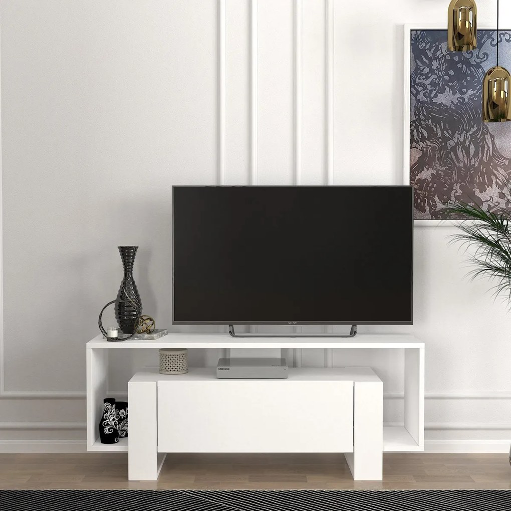 Masă TV Mery White
