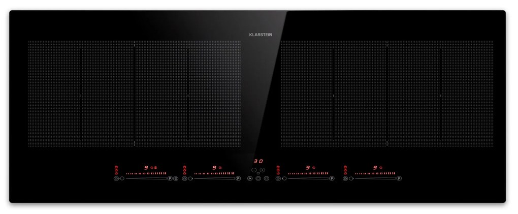 Masterzone 90 Slim Flex, plită cu inducție, max. 7200 W, încorporat, 4 zone Flex, tehnologie ThermoBoost, Smart Flex