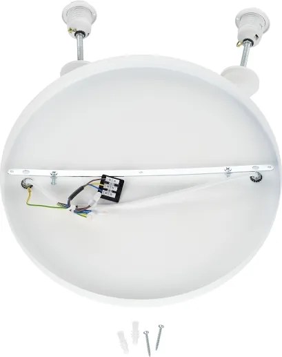 Brilagi - Lustră suspendată pe cablu WABI SABI, 2xE27/40W/230V, Ø 45 cm, albă