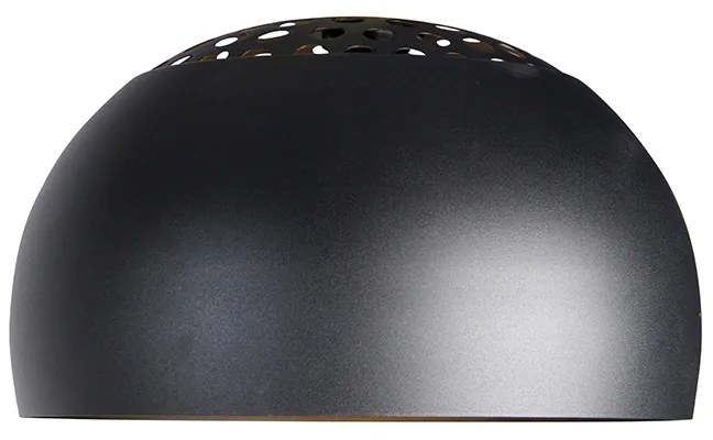 Abajur pentru lampă arcadă XXL negru
