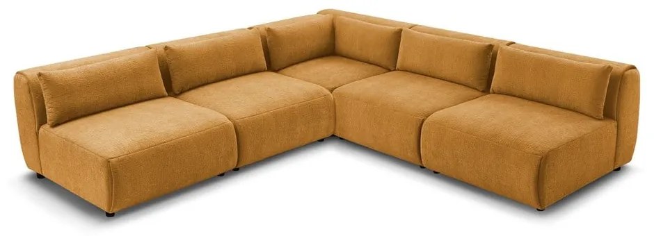 Colțar galben muștar (cu colțar variabil) Jeanne – Bobochic Paris