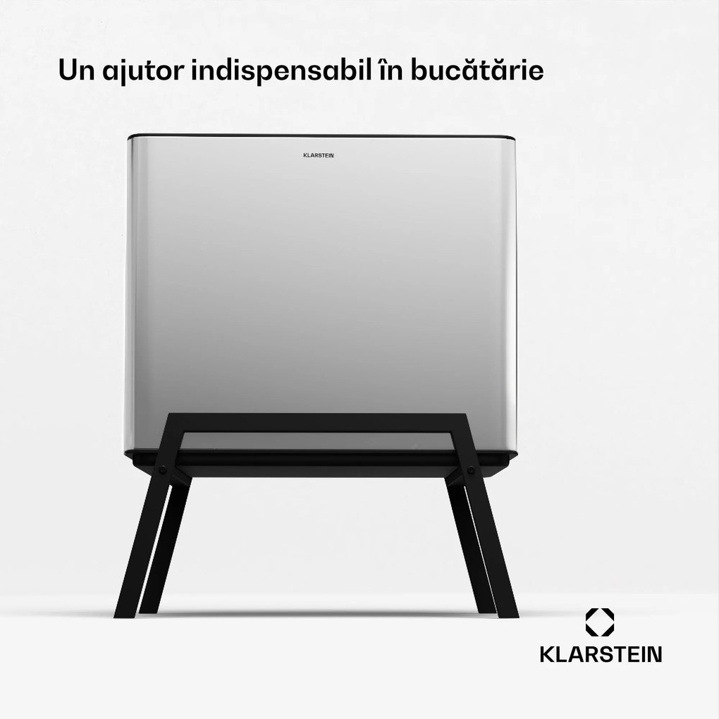 Klarstein Yuma, coș de gunoi, 40 l, inclusiv compostor, cu picioare, filtru de mirosuri