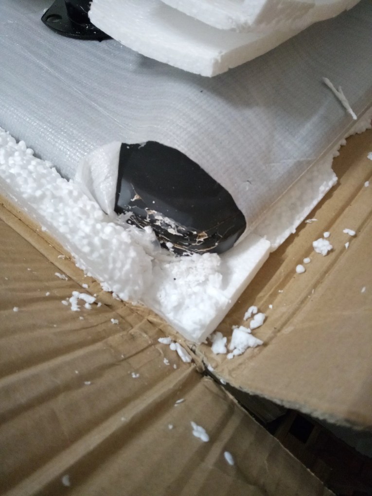 OFERTA Masă de sufragerie neagră BERGEN 140x80 cm II. calitate