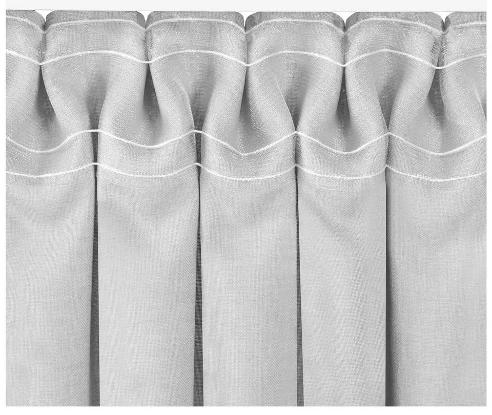 Draperie gri 140x270 cm Carmena – Homede
