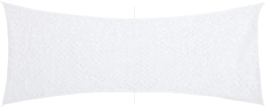 vidaXL Plasă de camuflaj cu geantă de depozitare, alb, 525x205 cm