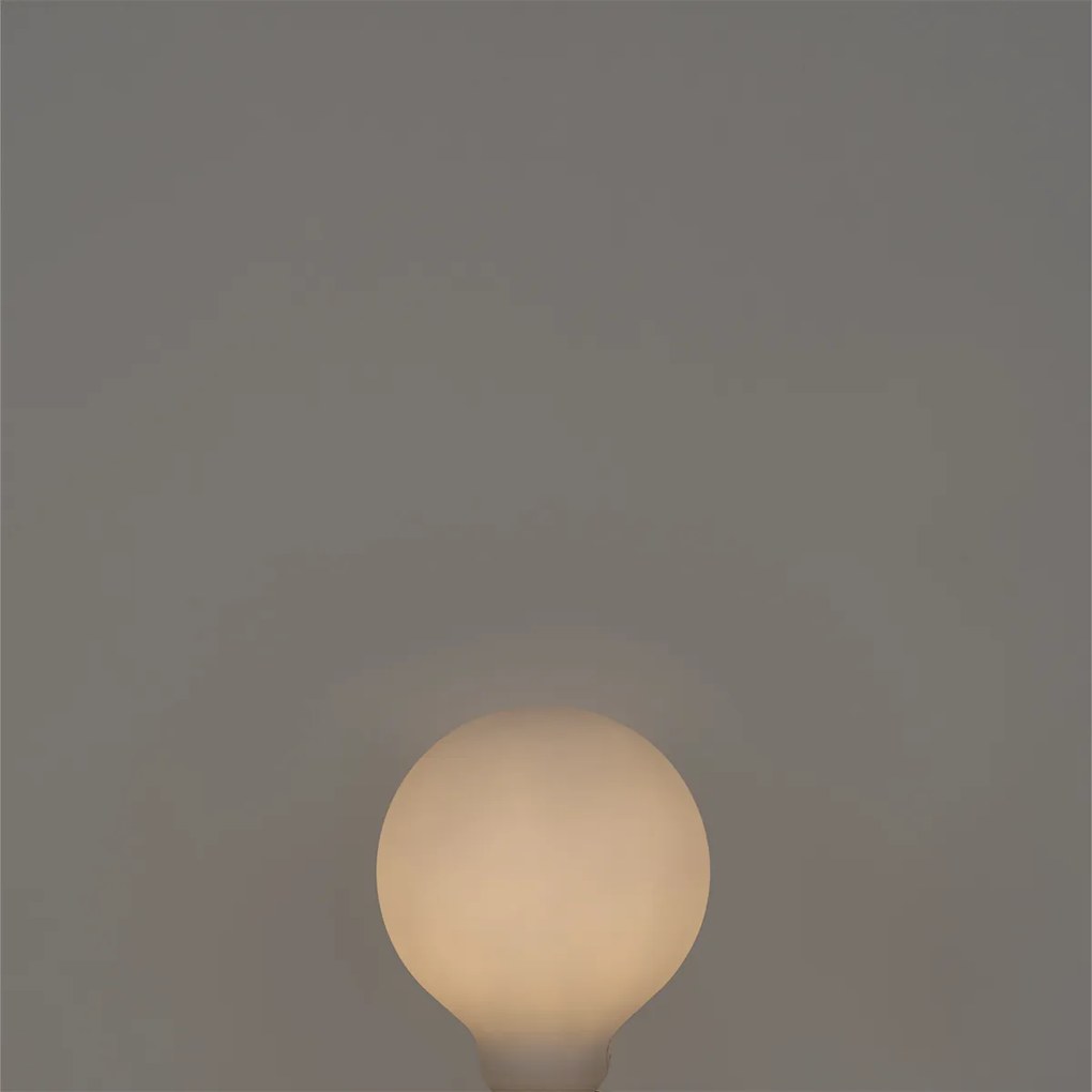 Set de 5 becuri LED reglabile cu 3 trepte E27 G95 mat 5W 550lm 3000K