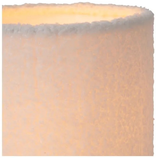 Lampă de masă Lucide 10516/01/38 WOOLLY 1xE14/40W/230V crem