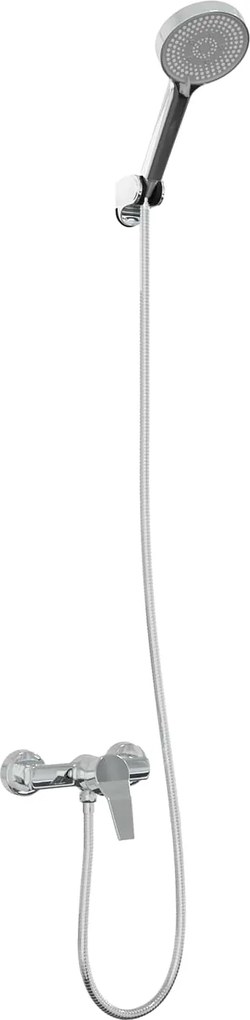 vidaXL Set de cap de duș Crom G 1 / 2 inci Alamă