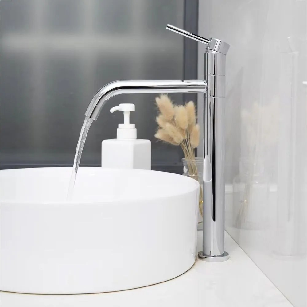 Baterie pentru baie Rea Lugano Slim Chrome High