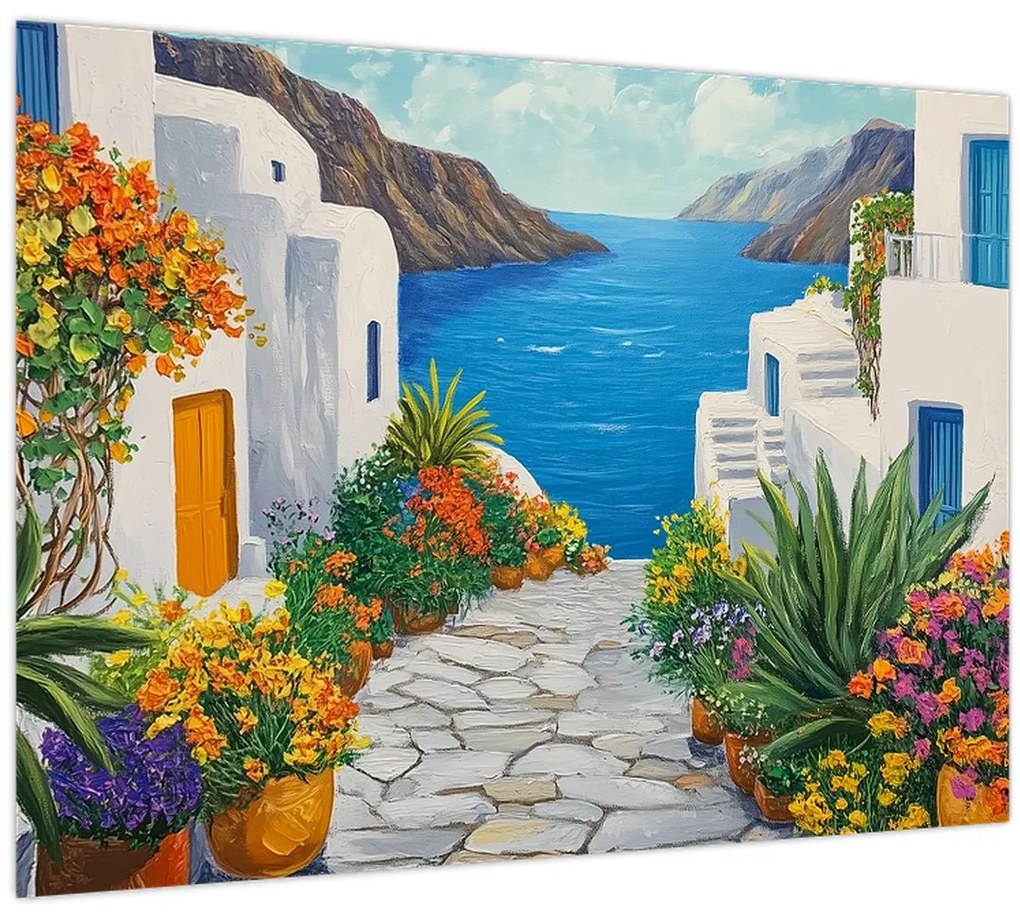 Tablou - Alee grecească (70x50 cm)
