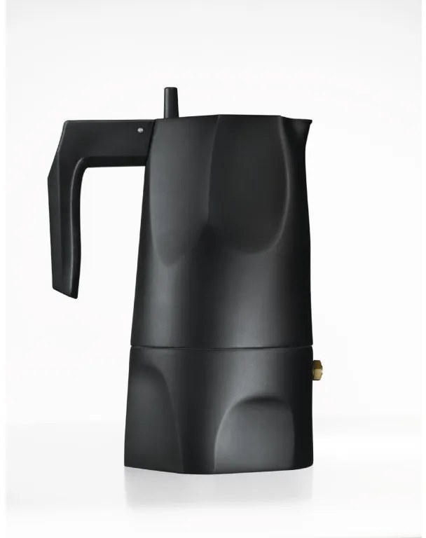 Aparat pentru espresso Ossidiana, negru, diam. 12 cm - Alessi