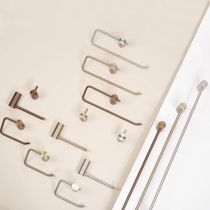 Cuier de baie 9706 Prism auriu periat