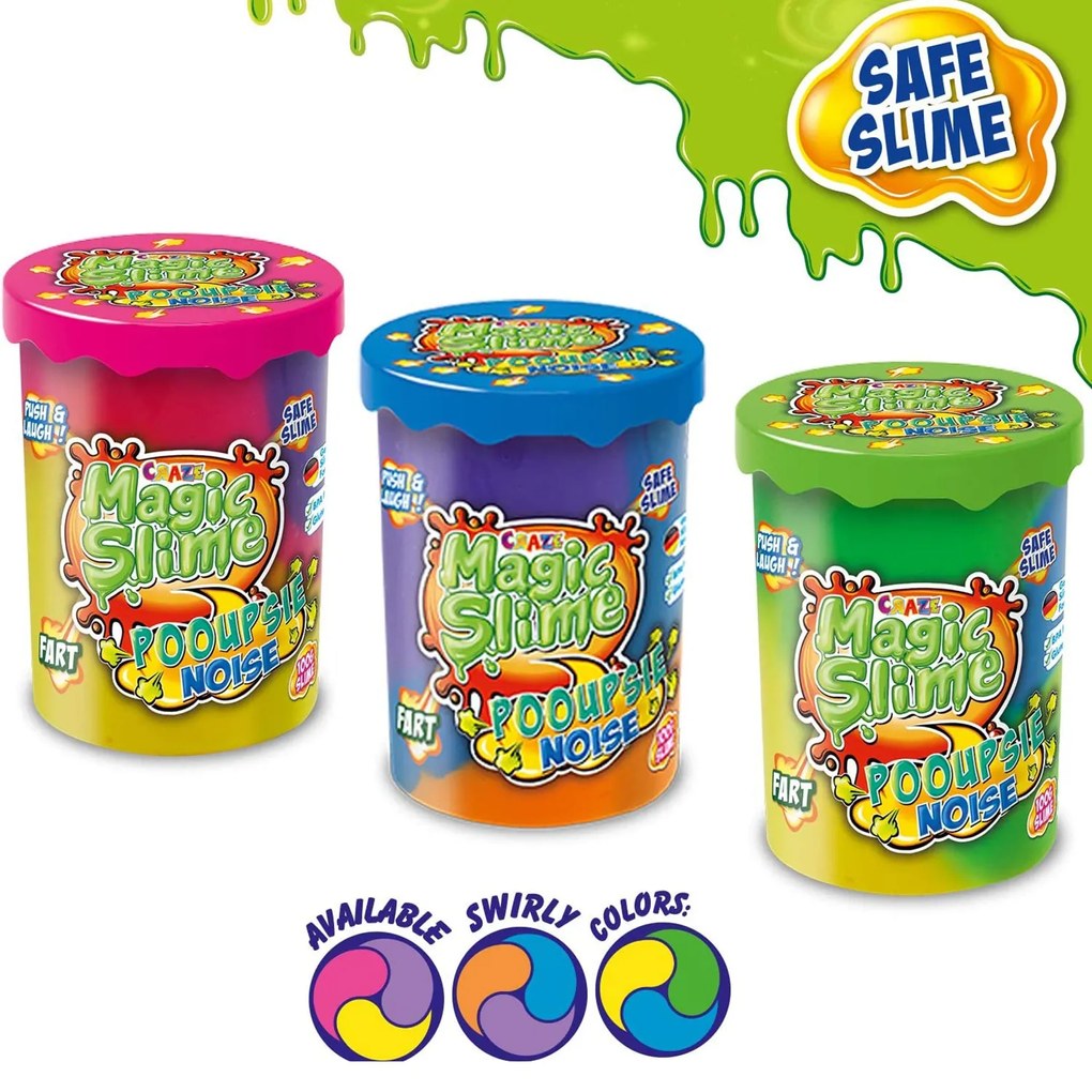 SLIME MAGIC - CU SUNETE AMUZANTE - DIVERSE CULORI - CRAZE (CRZ21989)