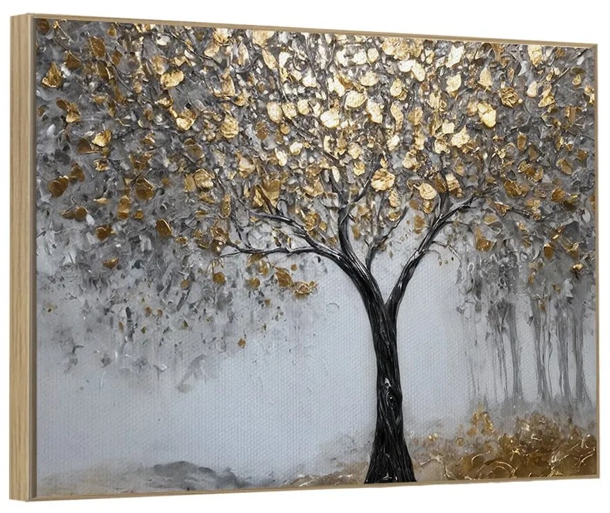 Tablou 60x90 cm Golden Leaves – knor