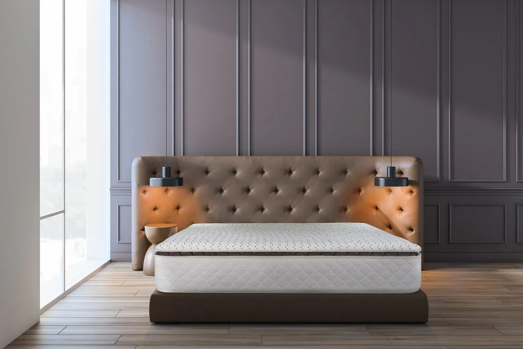 Saltea Green Future Luxuria Intense Memory Pocket 7 Zone 140x190 cm, H 28 cm