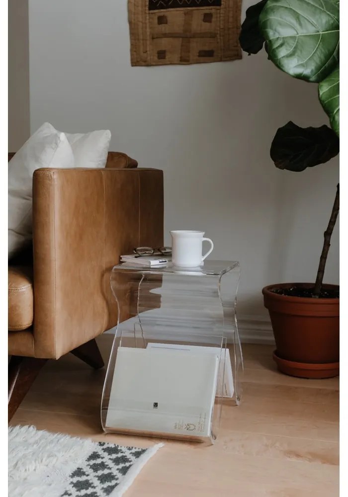 Măsuță auxiliară din plastic 42x29 cm Magino – Umbra