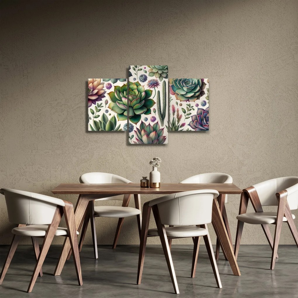 Tablou - Plante suculente (90x60 cm)