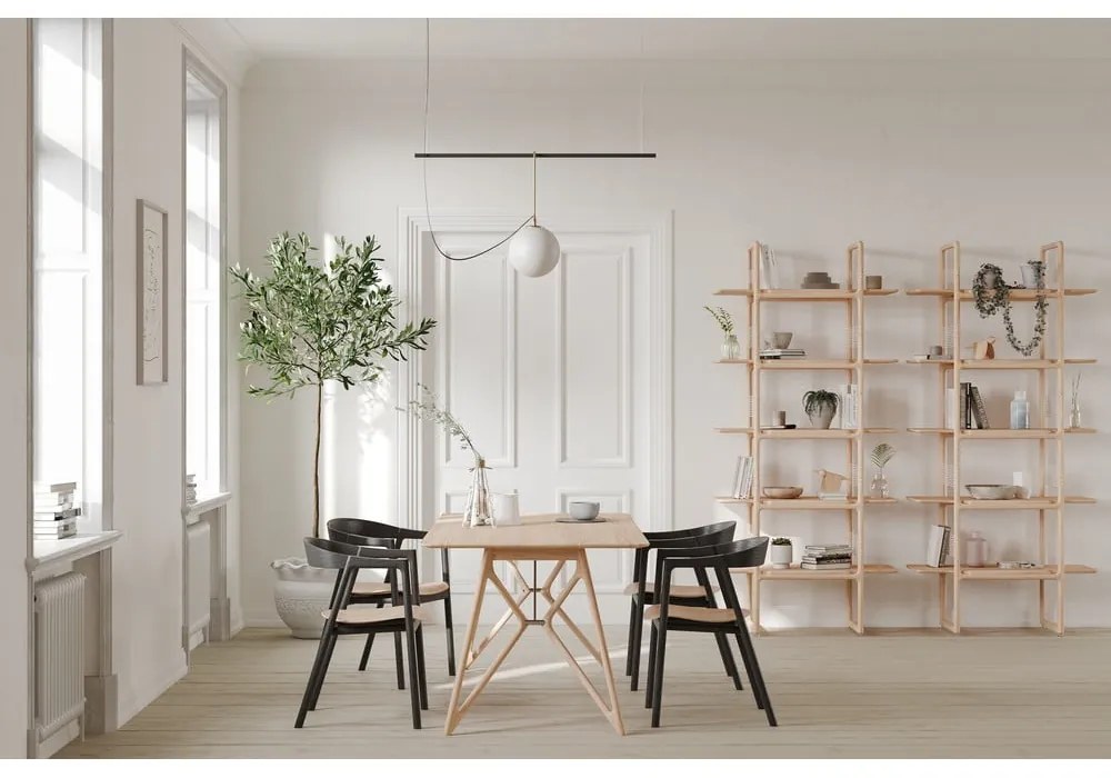 Masă de dining din lemn masiv de stejar 240x90 cm Tink - Gazzda