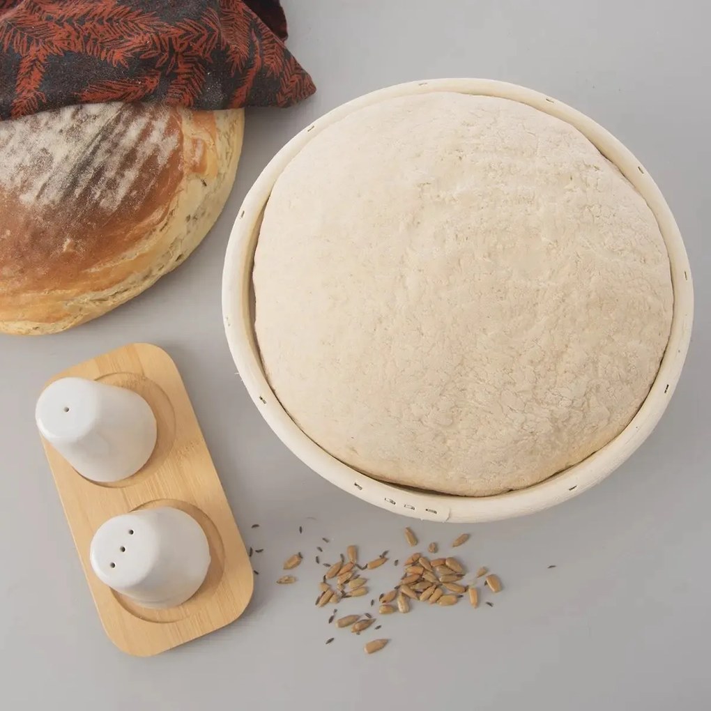 Coșuleț Orion ratan, rotund, diam. 25 cm, diam. 25 cm