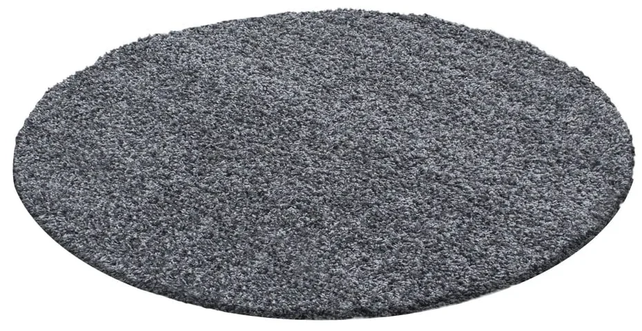 Covor gri închis rotund ø 80 cm Life – Ayyildiz Carpets