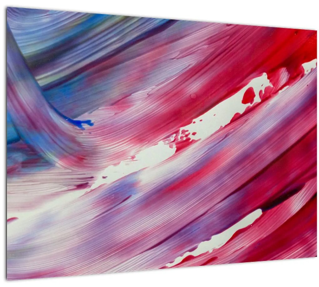 Tablou - culorile rozalbaste (70x50 cm)