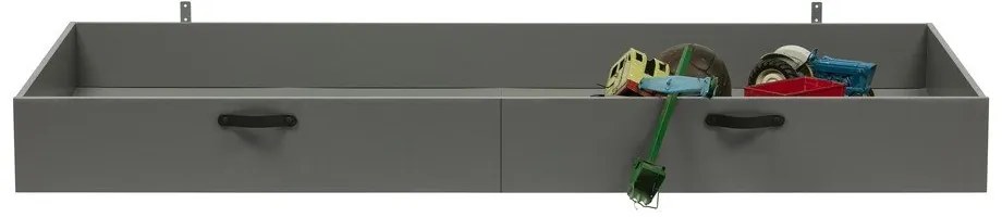 Sertar sub pat gri Morris – WOOOD