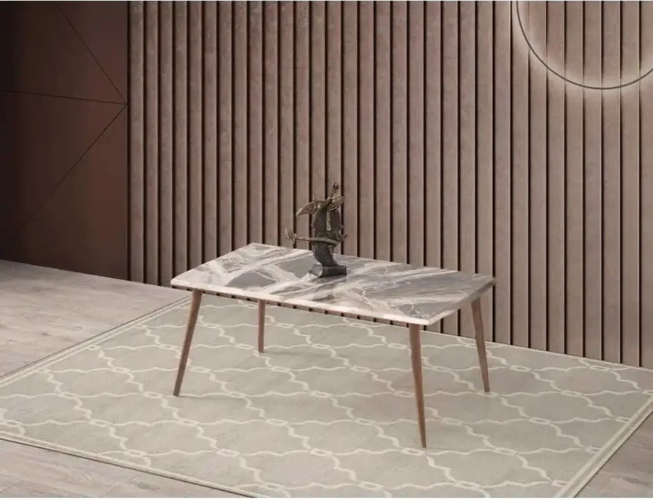 Masa de cafea Paco Homs 72 x 45 x 42 cm, Marmorat