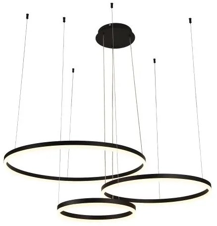 Lustră LED dimabilă pe cablu LED/125W/230V 3000-6500K + telecomandă