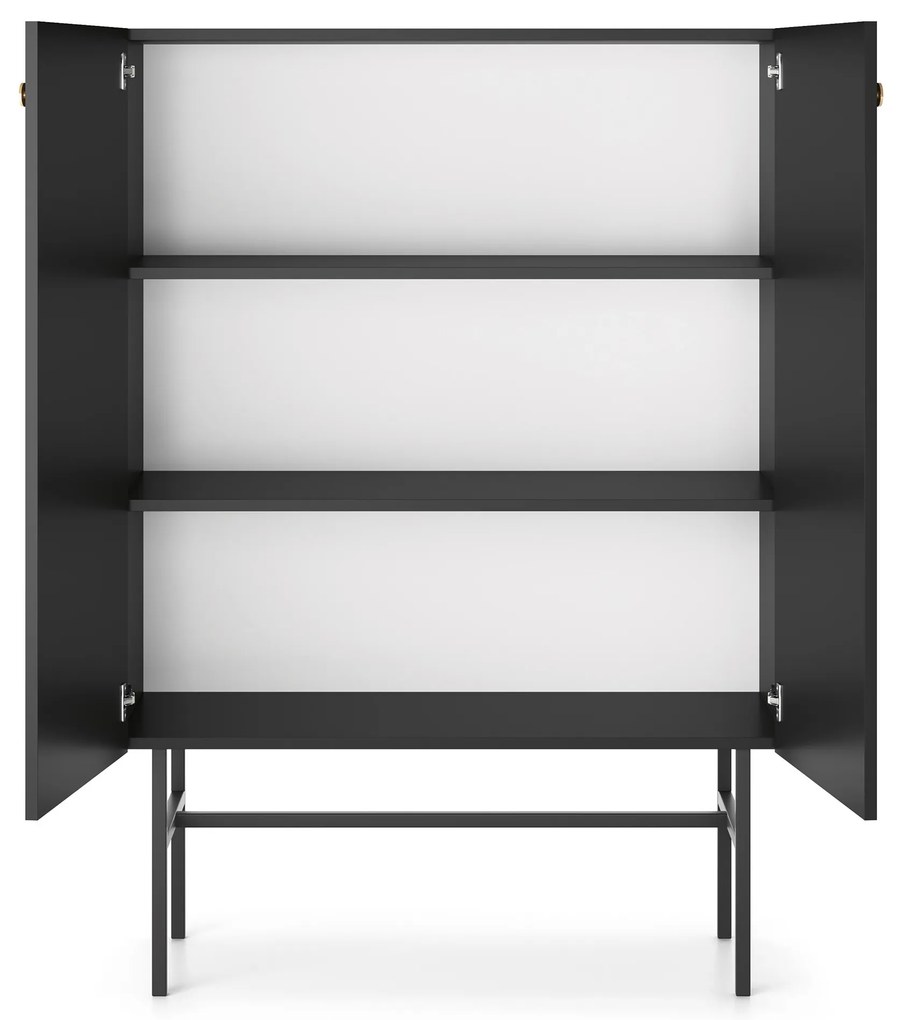 Dulap Desanta 2D (negru). 1082797