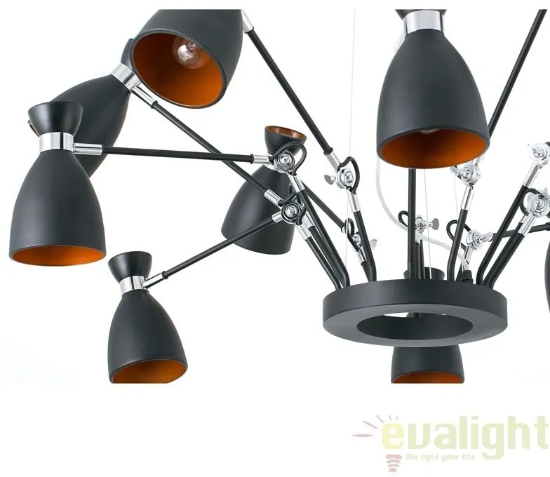 Pendul design Black and gold 12L Retro 20048