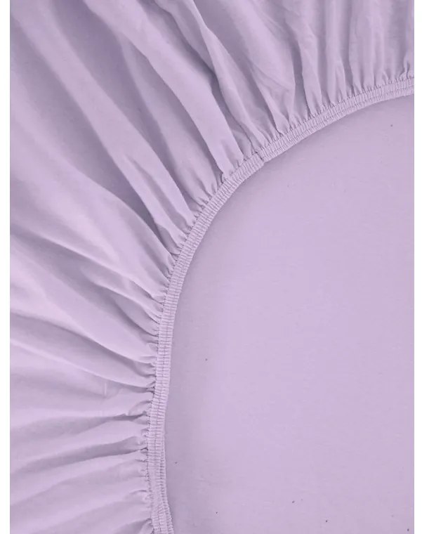Cearsaf din jersey ALVORA 180x200 cm mov
