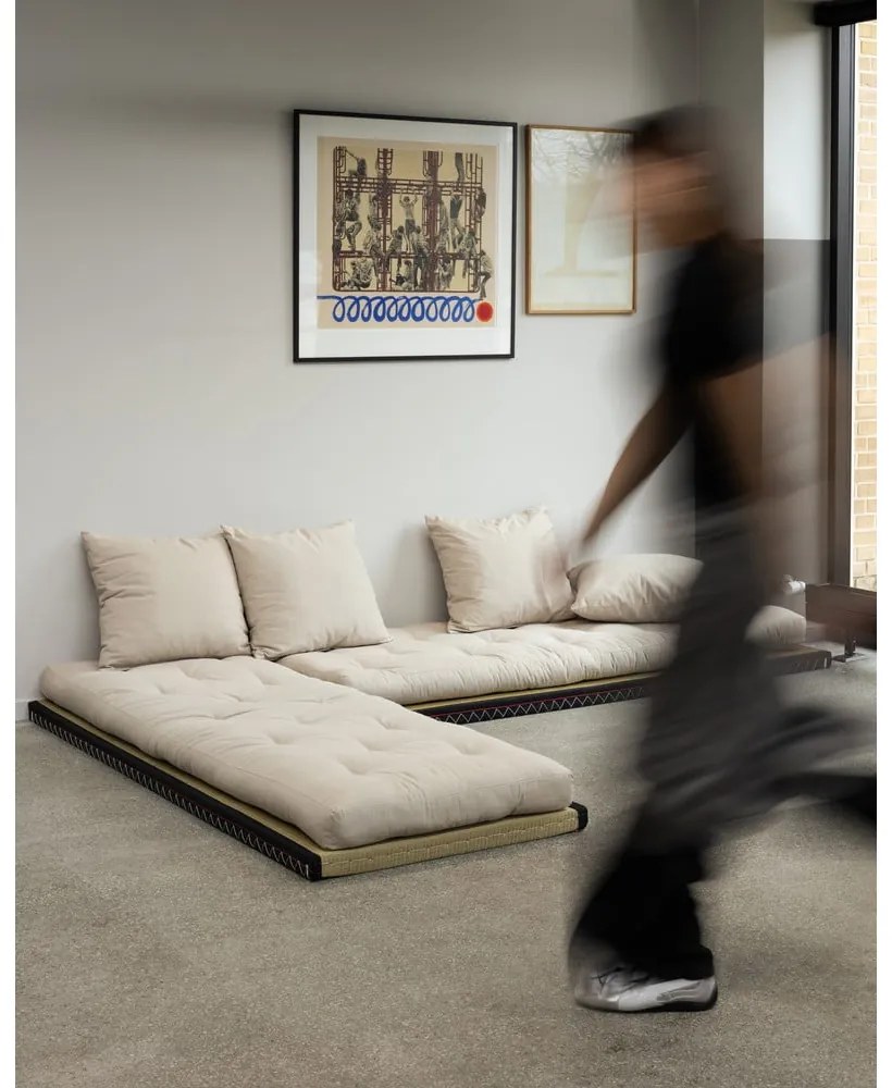 Canapea variabilă Karup Design Chico Natural, bej