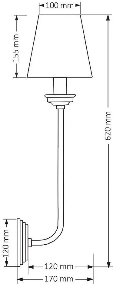 Aplica moderna realizata manual Abano II