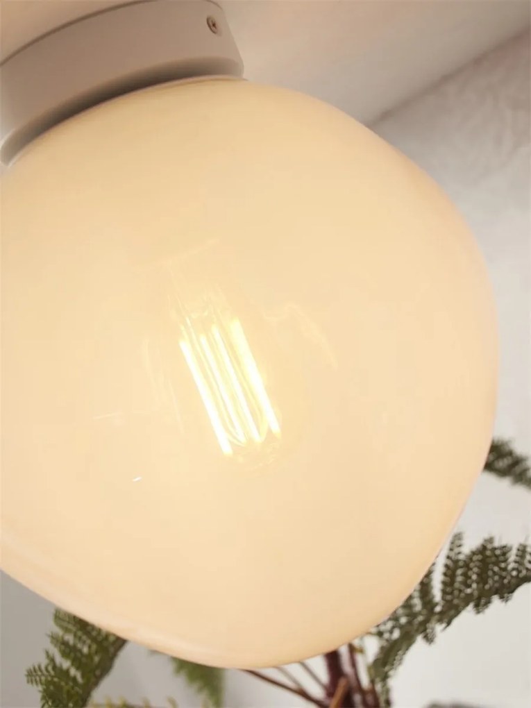 Plafoniera moderna design decorativ Helsinki boulder alba