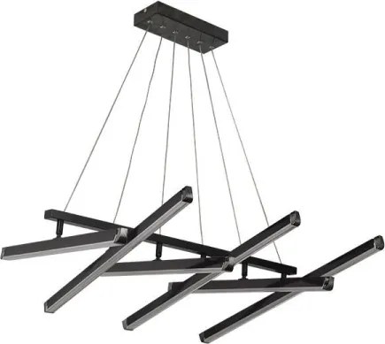 Lustră LED dimabilă aplicată LED/90W/230V 3000-6500K + telecomandă