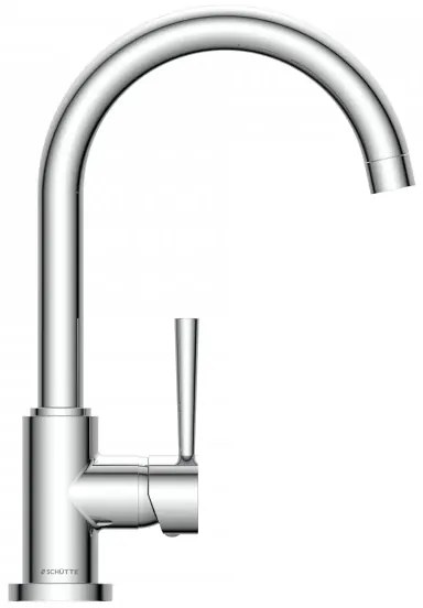 Schütte 79119 - Baterie pentru chiuvetă CORNWALL, crom lucios