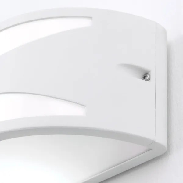 Orion - Aplică de exterior SHELL, 1 x E27, 40 W, 230 V, IP54, alb