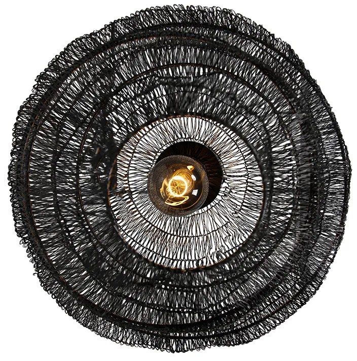 Plafoniera orientala neagra 45 cm - Vadi